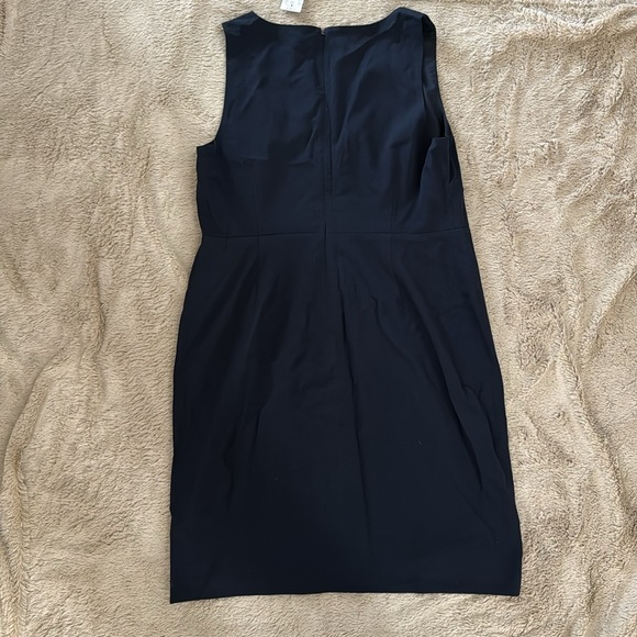 Navy blue dress. Brand is J.Crew. Size 16. - Picture 2 of 4